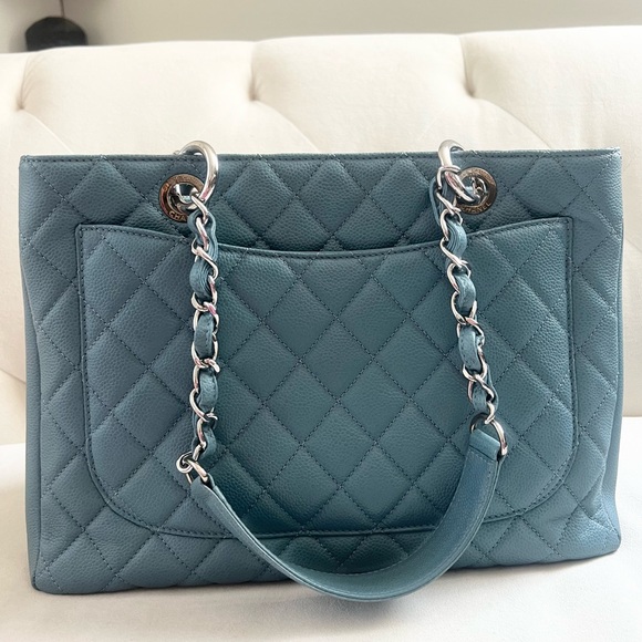 Rare🔥Chanel Classic Caviar Timeless CC GST Grand Shopping Tote - Picture 5 of 15